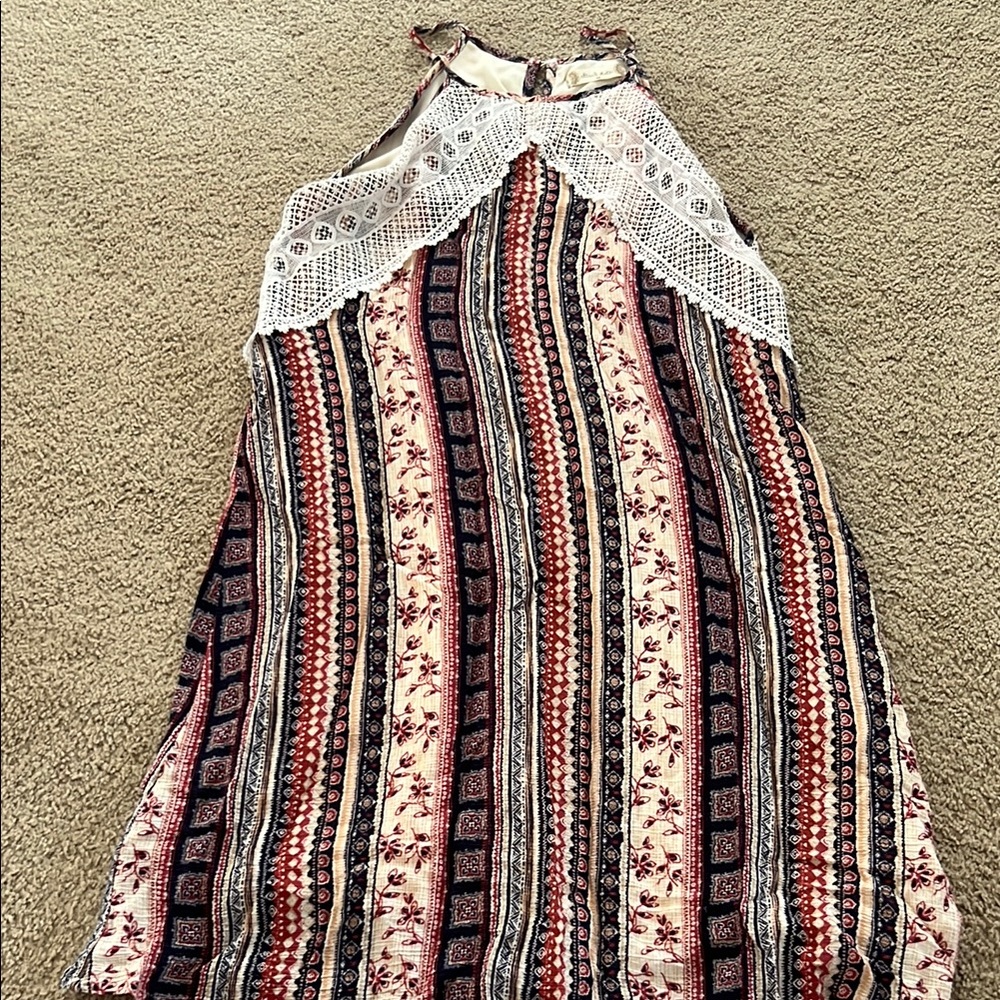 Altar'd State Multicolor Striped Dress